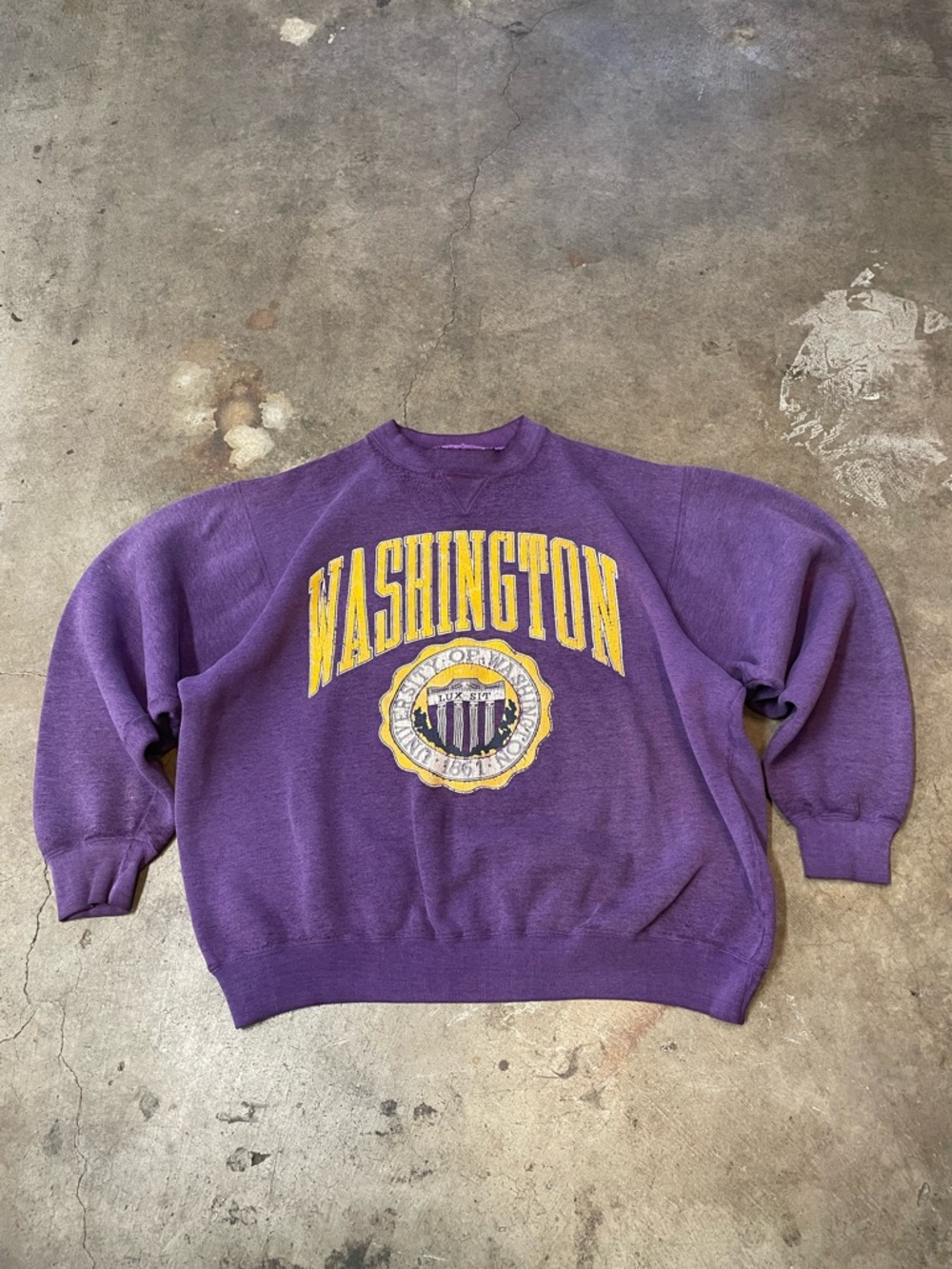 Vintage 90s Galt Sand University of Washington Sweatshirt